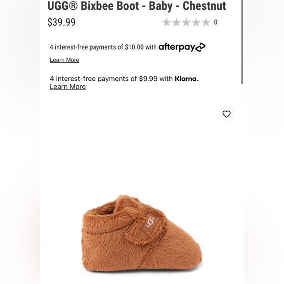Baby ugg booties (sold) - Picture 2 of 4